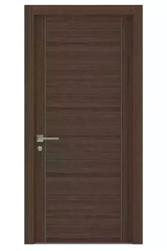 Door-045 interior door wood with glass panel