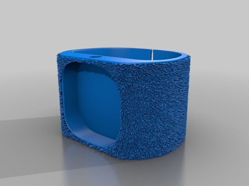 FUZZY WATCH BAND FILAFLEX ELASTIC FILAMENT Free 3D print model_1