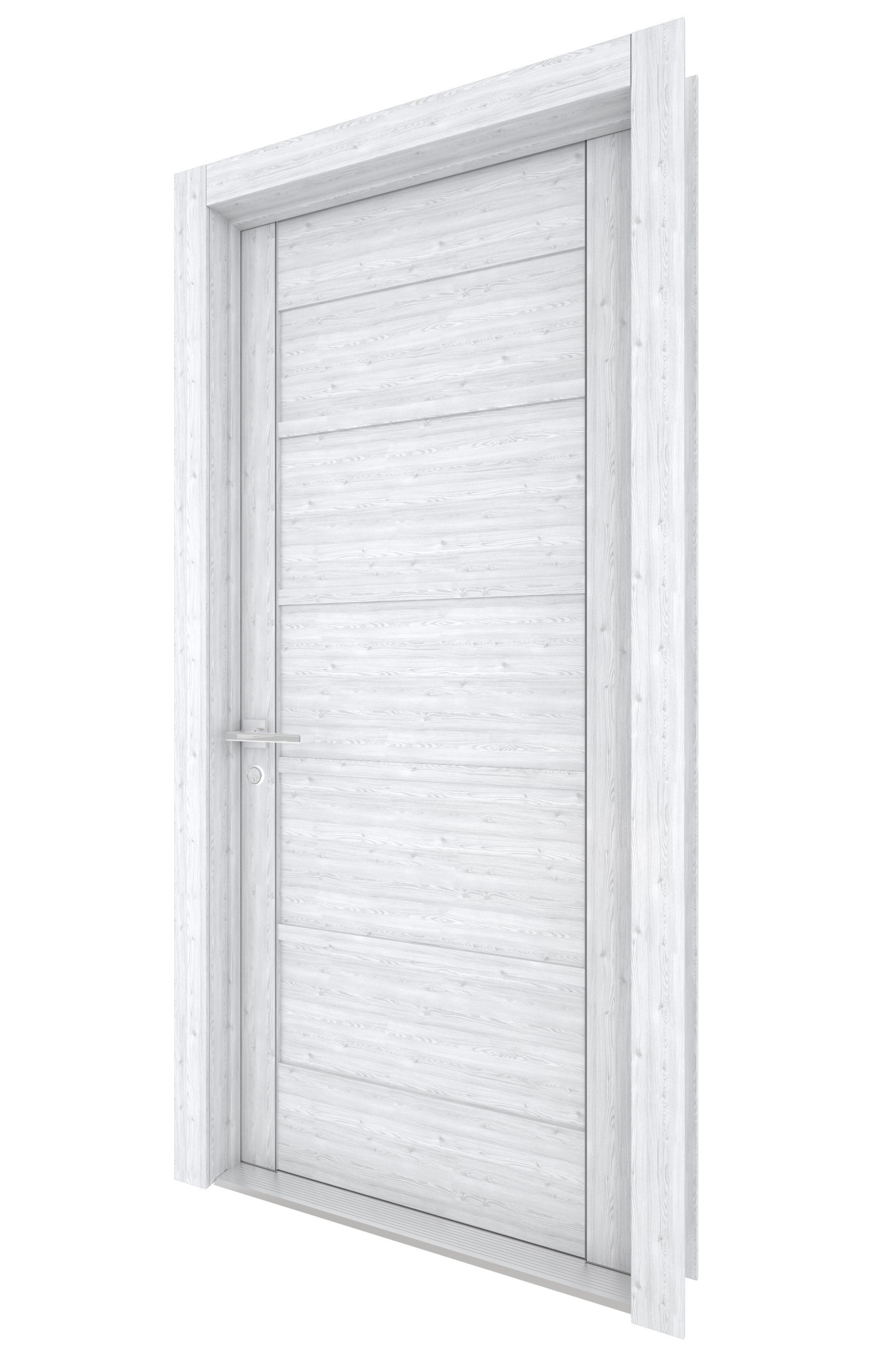 Door-049 wooden door 3D model_2