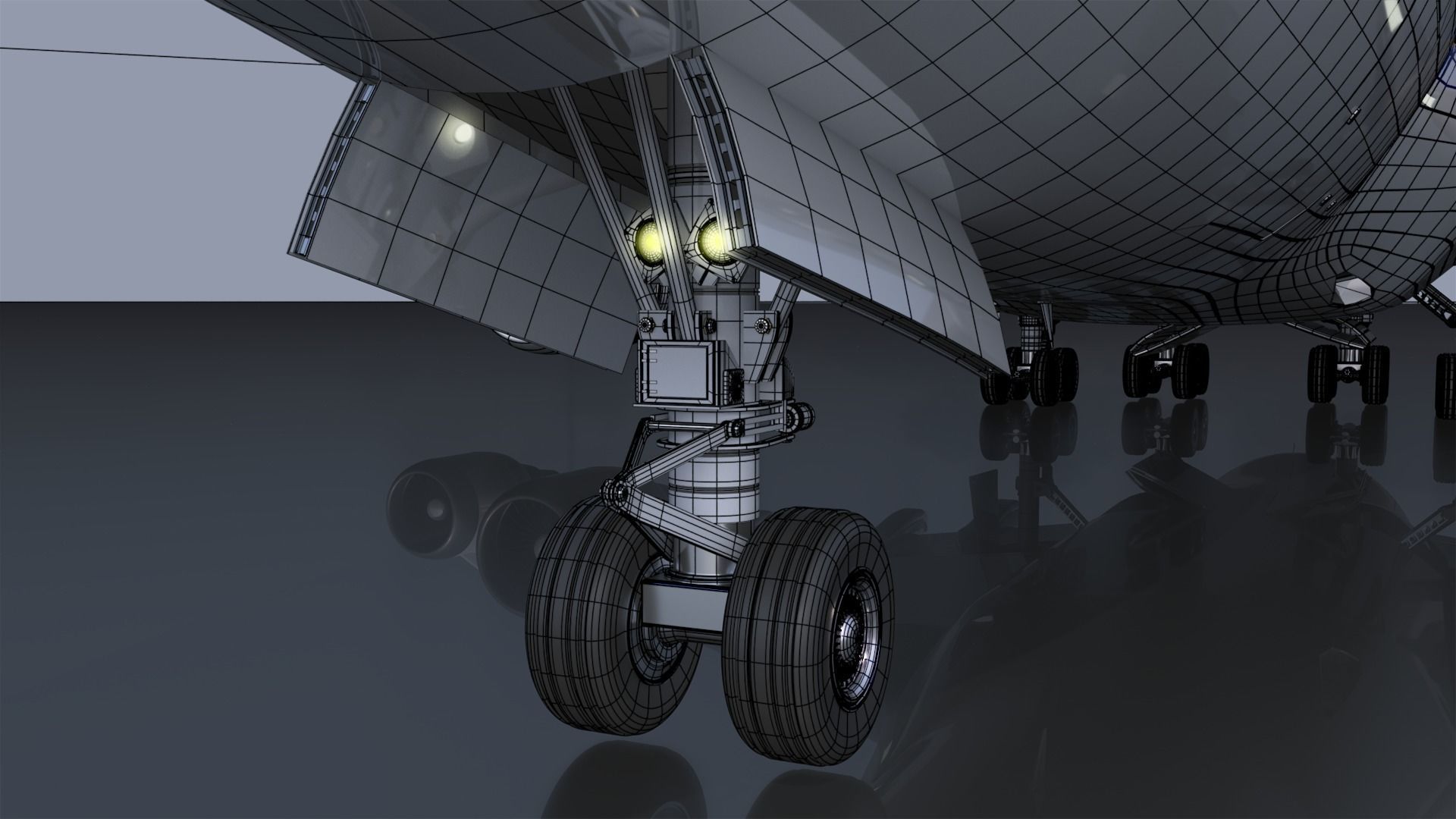 Boeing 747 3D model_23