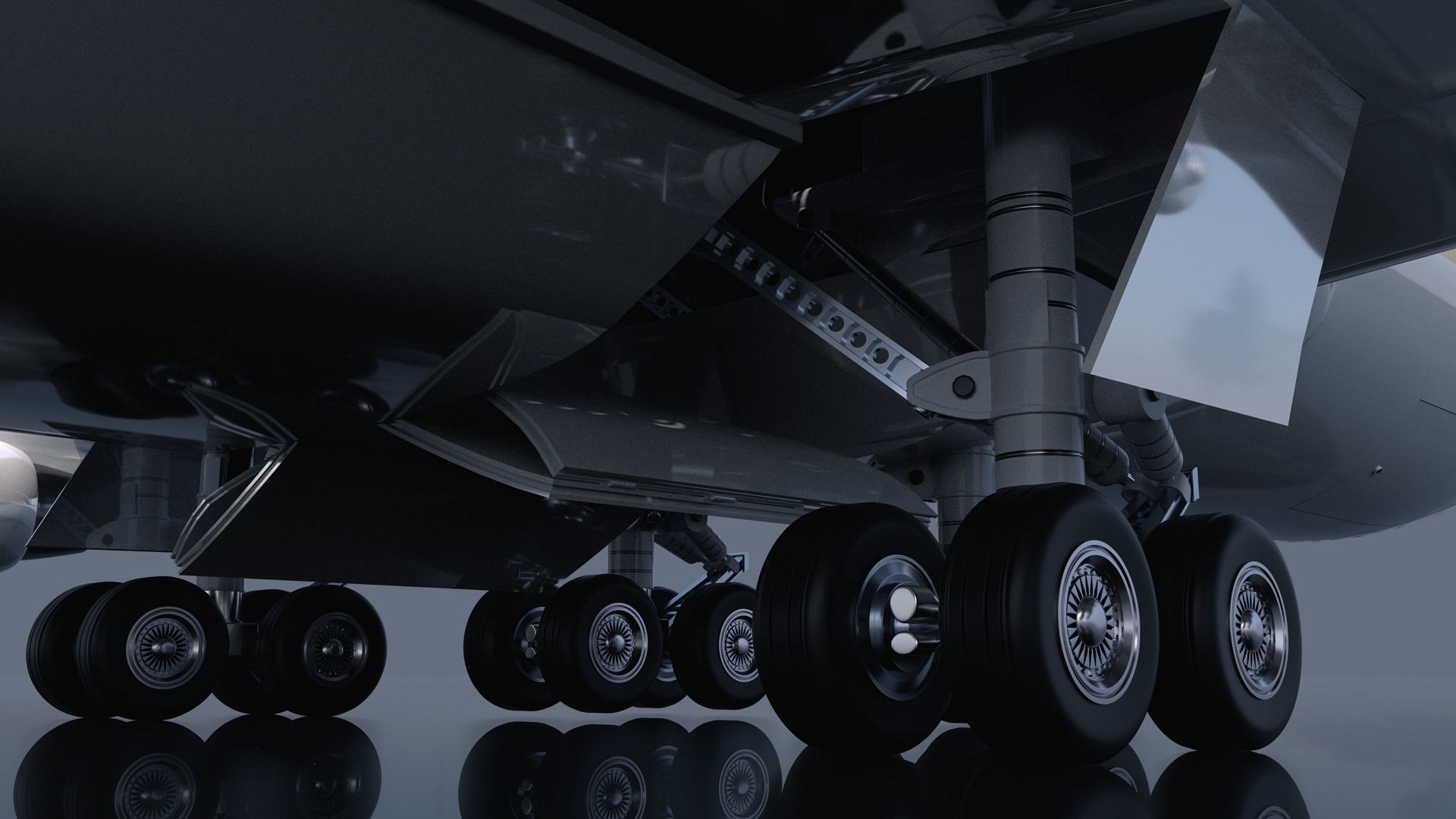 Boeing 747 3D model_6