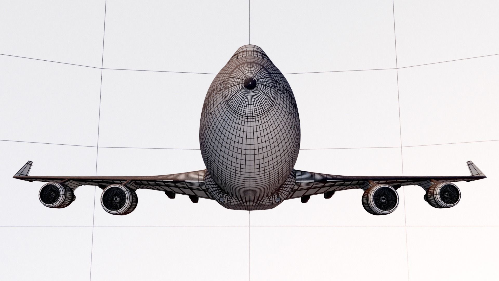 Boeing 747 3D model_15