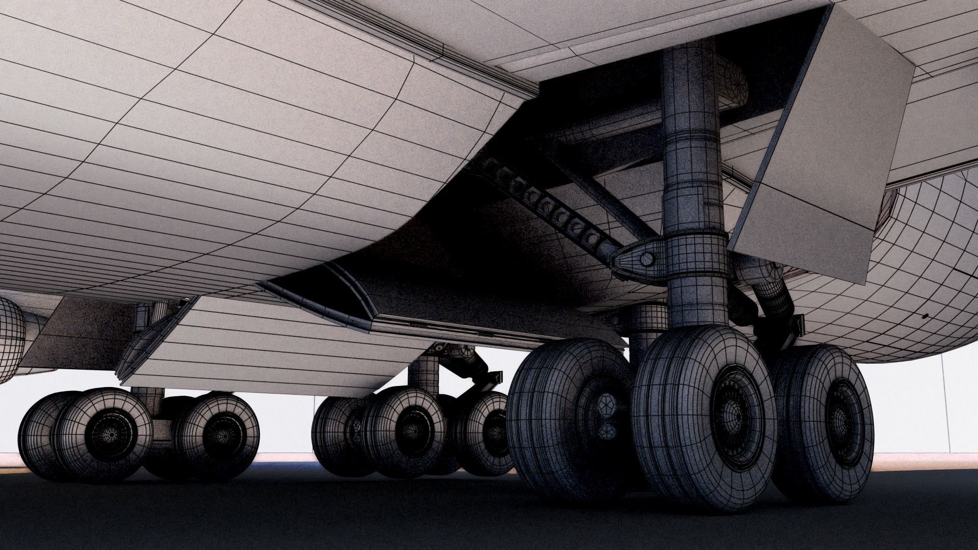 Boeing 747 3D model_12