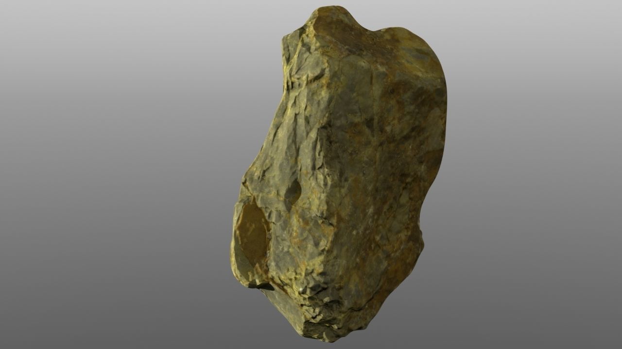Rock low poly 3D model Low-poly 3D model_5