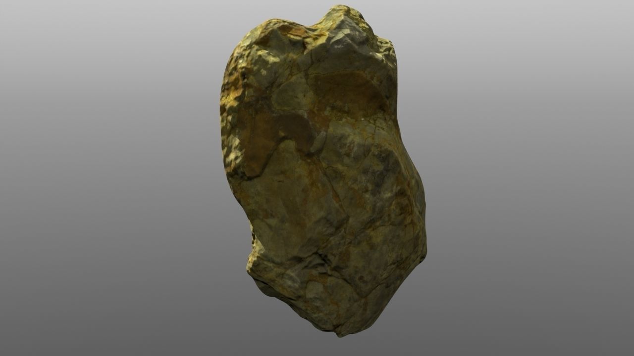 Rock low poly 3D model Low-poly 3D model_4
