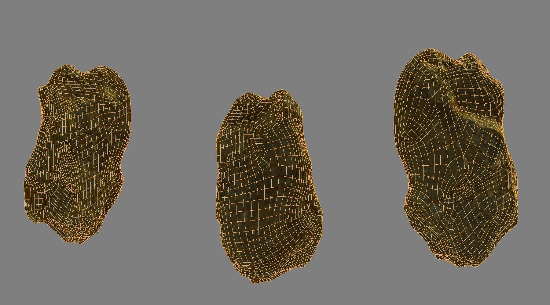 Rock low poly 3D model Low-poly 3D model_8