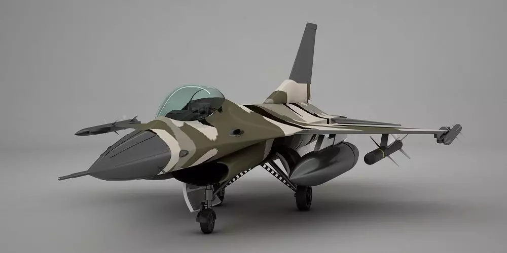F-16 Fighting Falcon 3D model