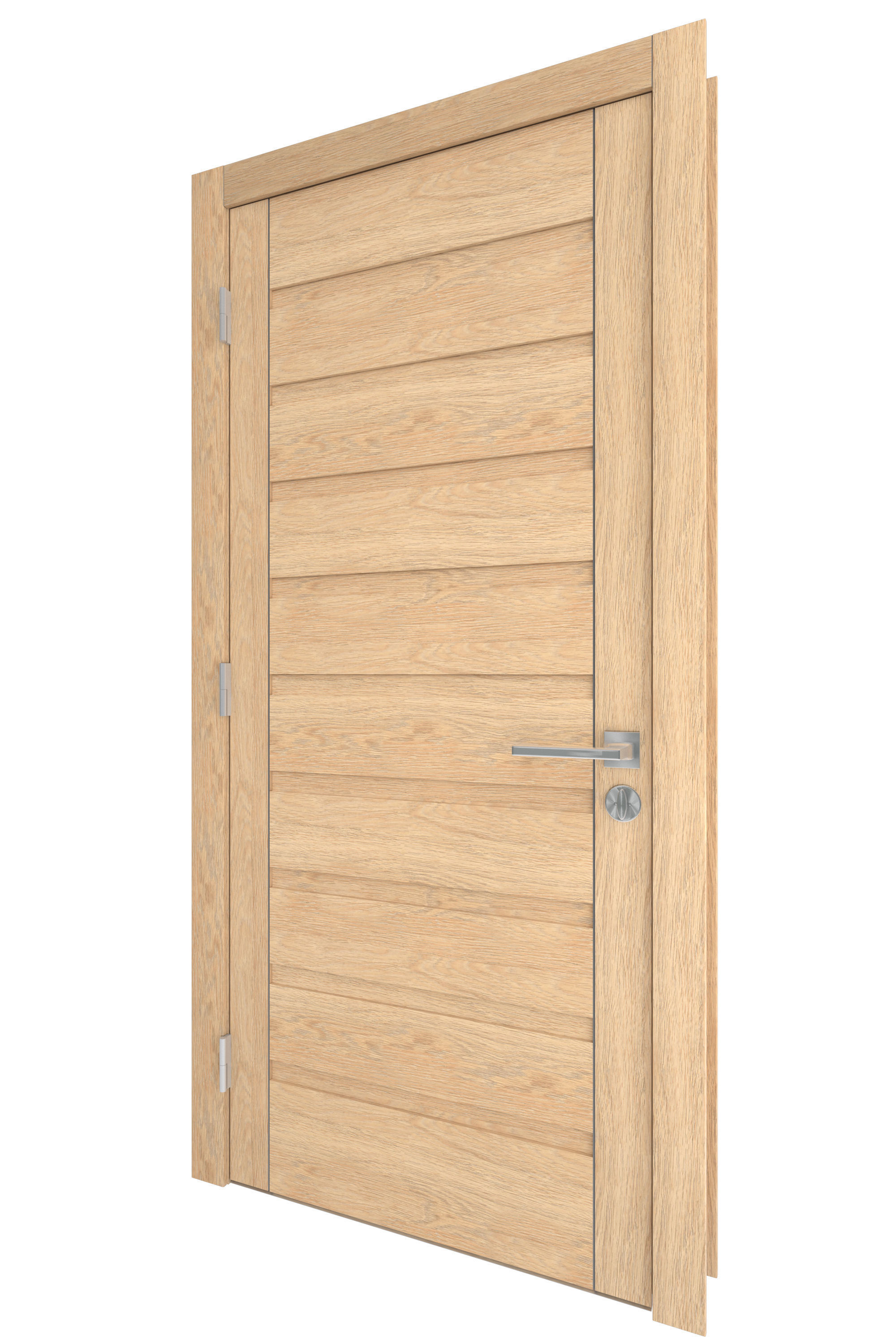 Door-050 wooden door 3D model_3