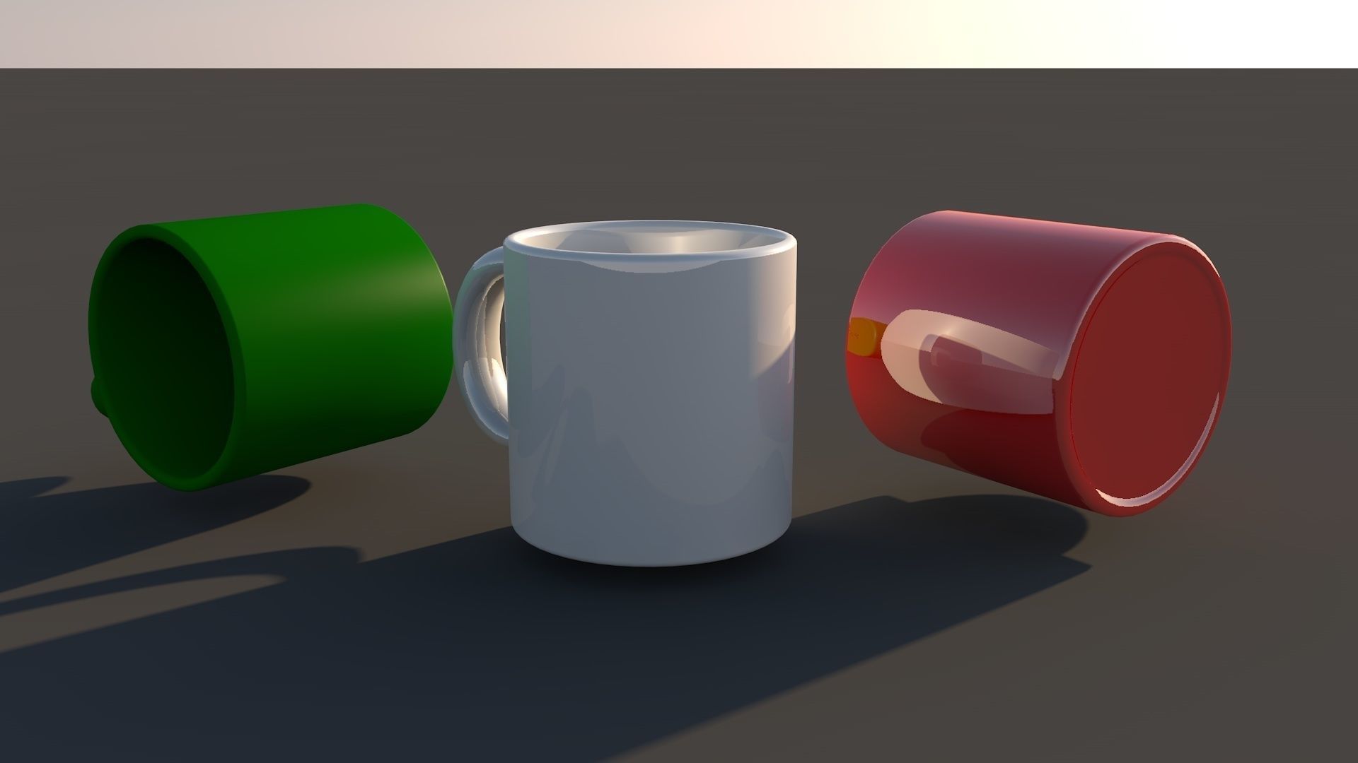 Cup for Coffee Free 3D model_3
