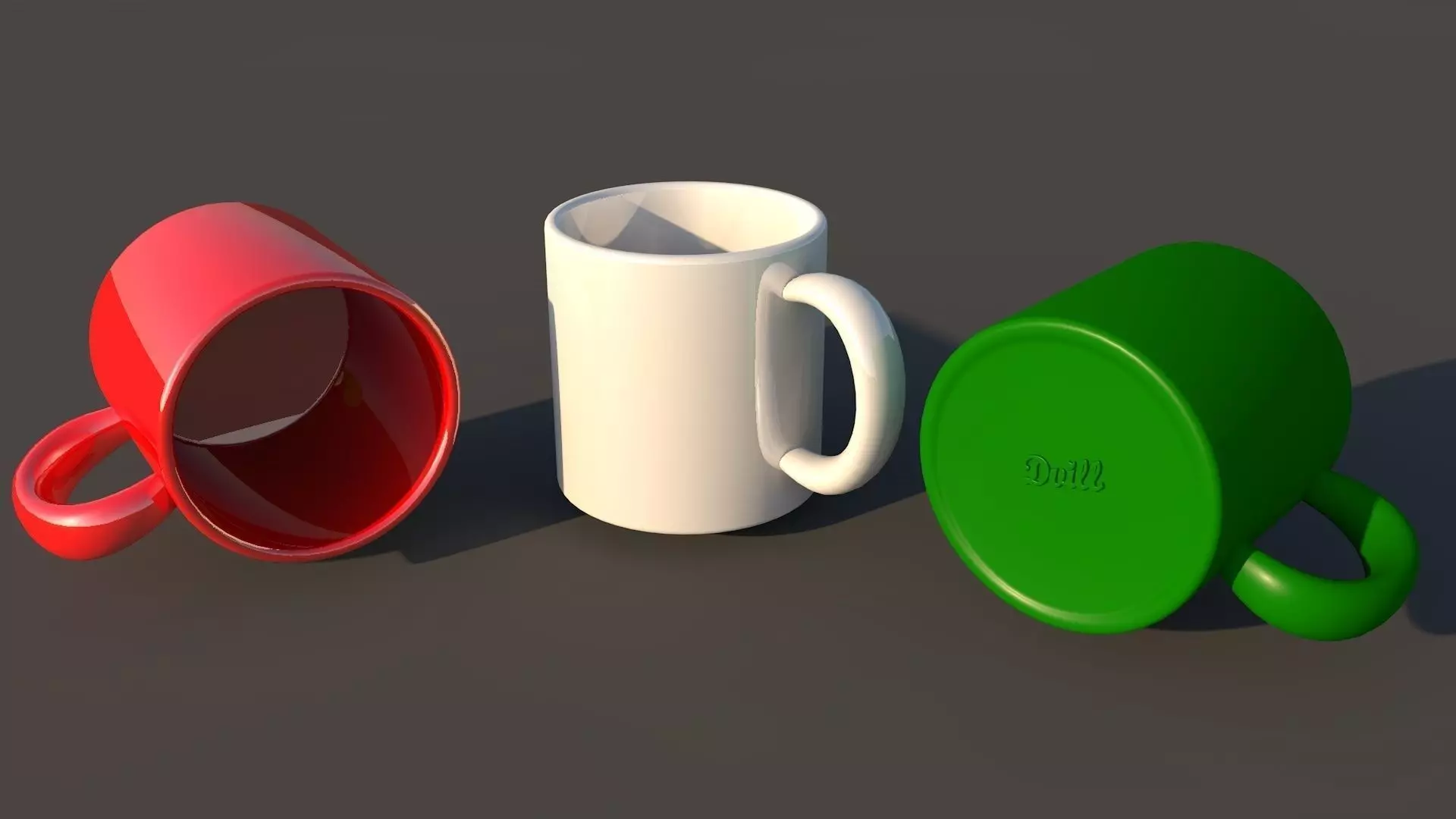 Cup for Coffee Free 3D model_0