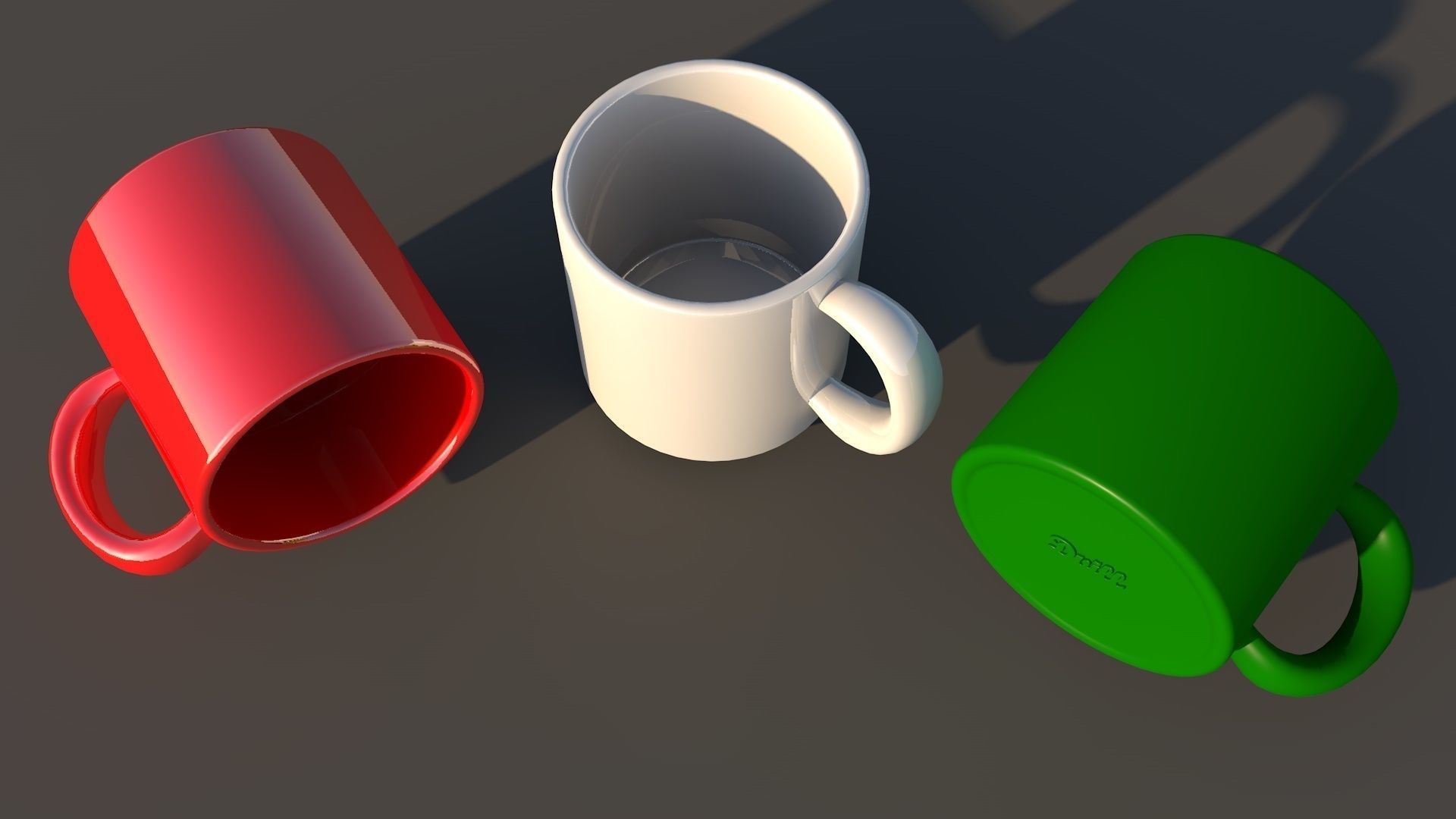 Cup for Coffee Free 3D model_4