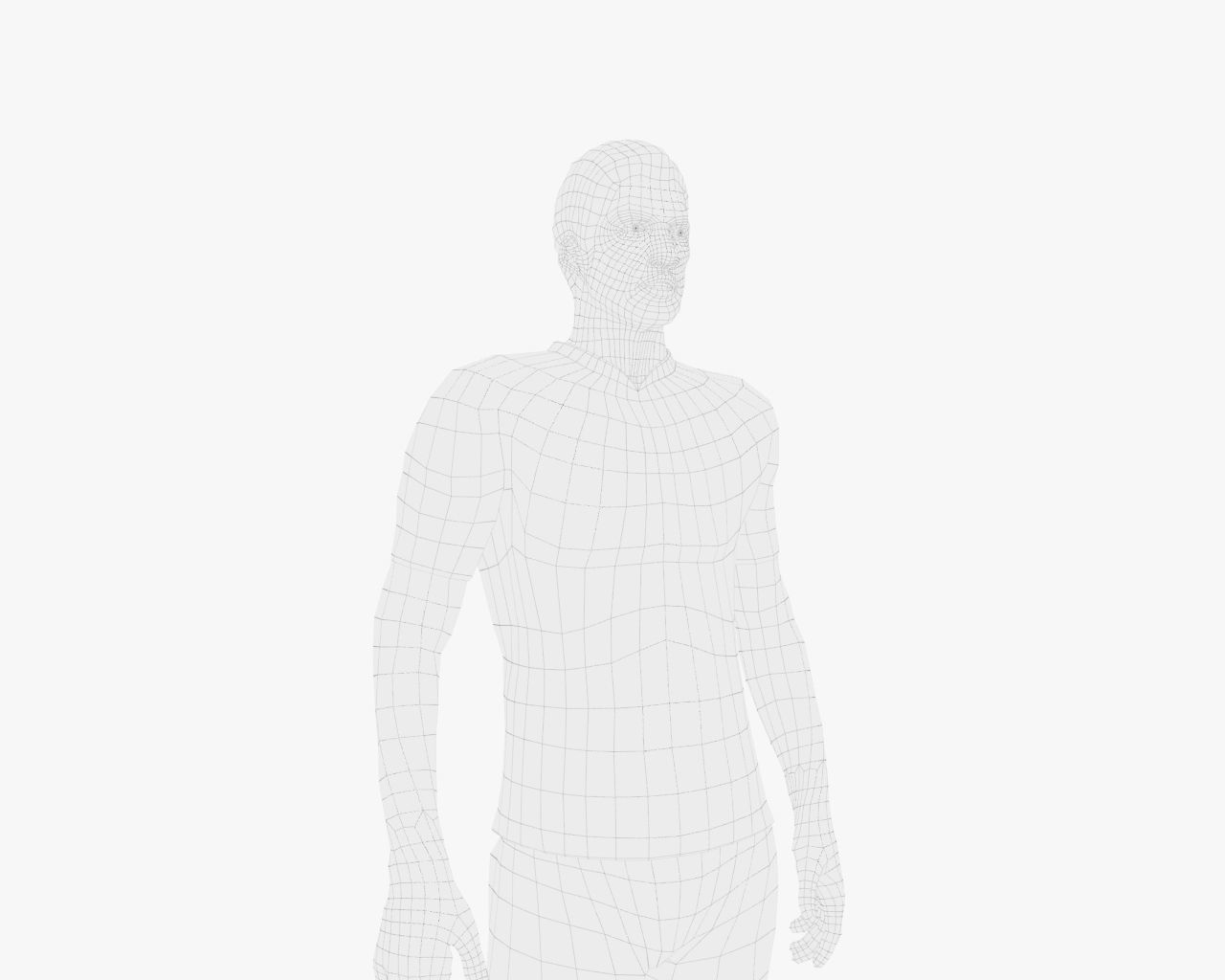 Luis Suarez Game Ready Football Player Kick Animation Low-poly 3D model_8