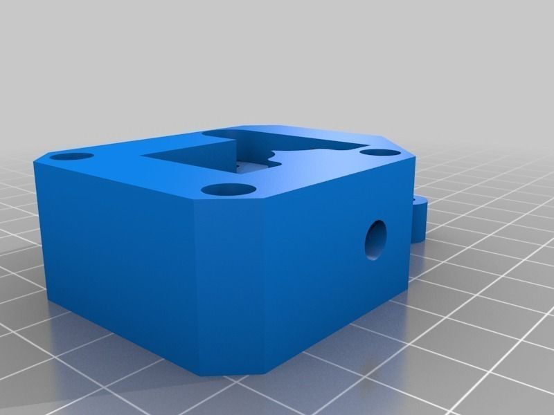 Recreus direct drive Free 3D print model_1