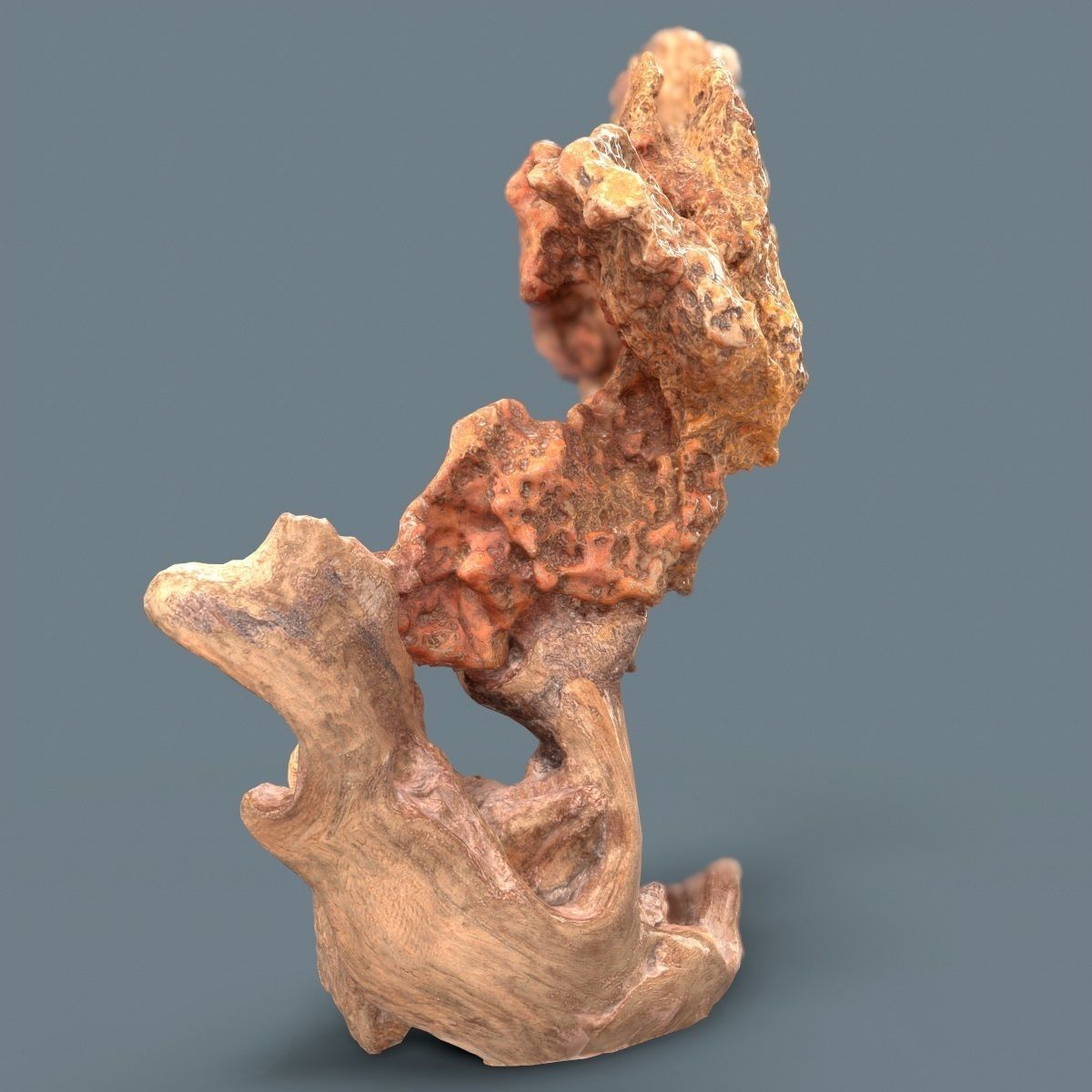 25 Space Rock Suiseki Collection Low-poly 3D model_11