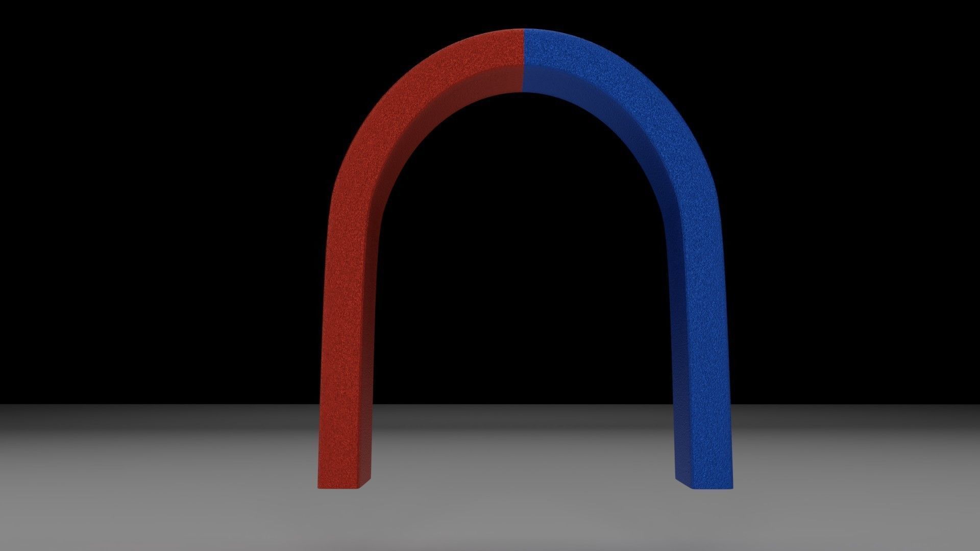Magnet 3D model_1