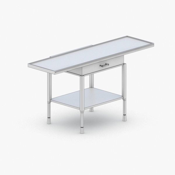 0319 - Coffee Table Low-poly 3D model_1