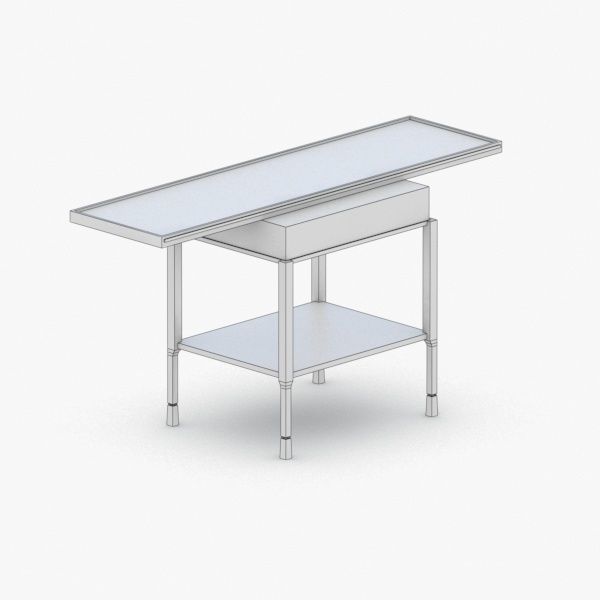 0319 - Coffee Table Low-poly 3D model_4