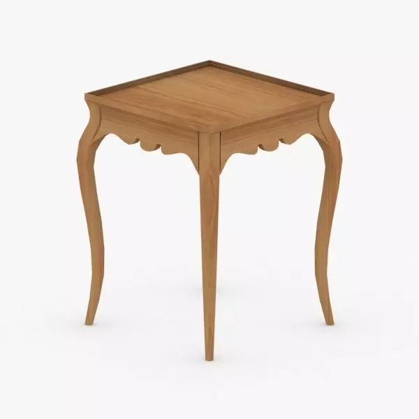 0321 - Coffee Table Low-poly 3D model_0