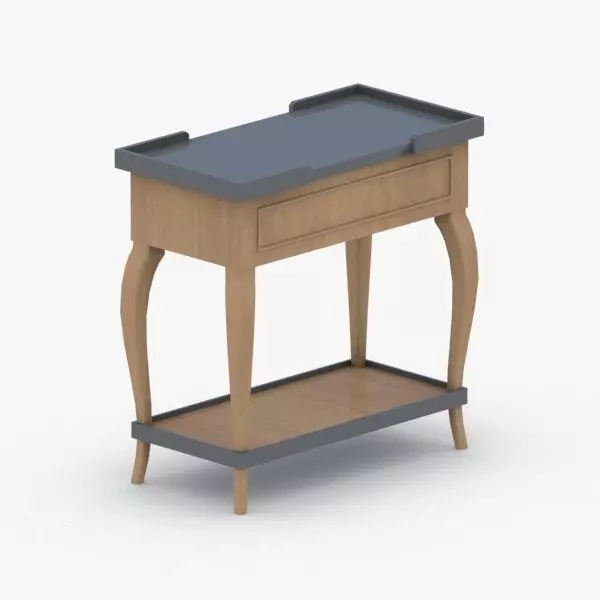 0328 - Coffee Table Low-poly 3D model_0