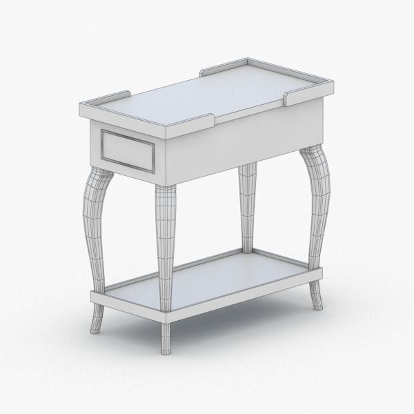 0328 - Coffee Table Low-poly 3D model_3