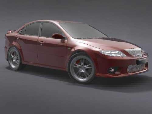 Mazda 6 2004-2007 3D model