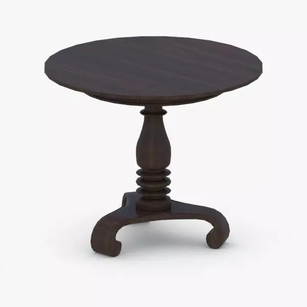 0333 - Table Low-poly 3D model_0