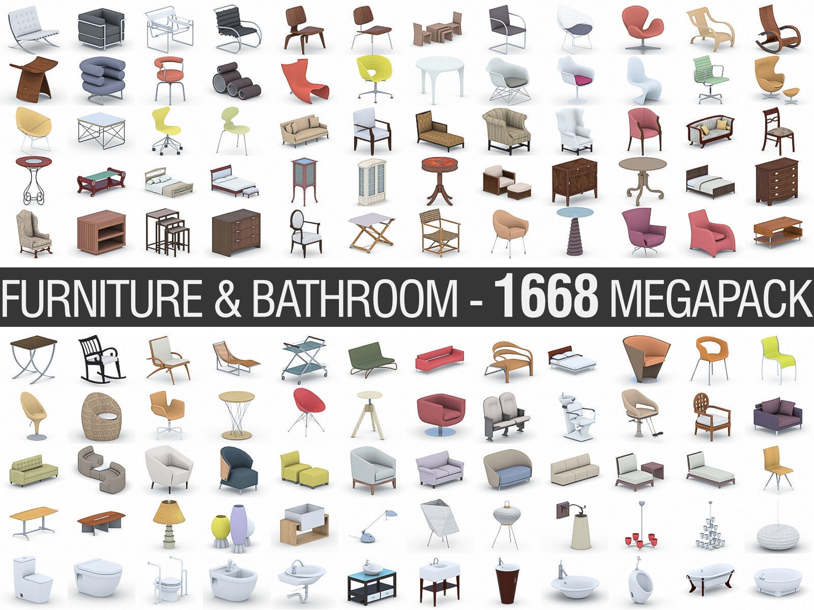 0333 - Table Low-poly 3D model_5