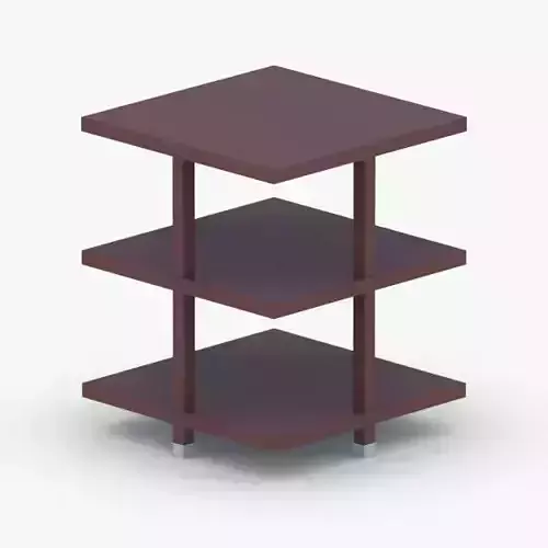 0341 - Coffee Table Low-poly 3D model
