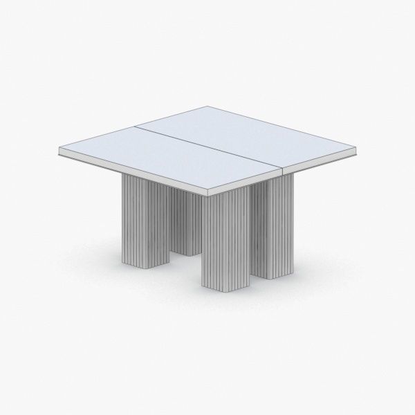 0342 - Coffee Table Low-poly 3D model_3