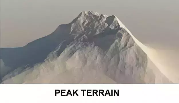 3d Terrain Peak