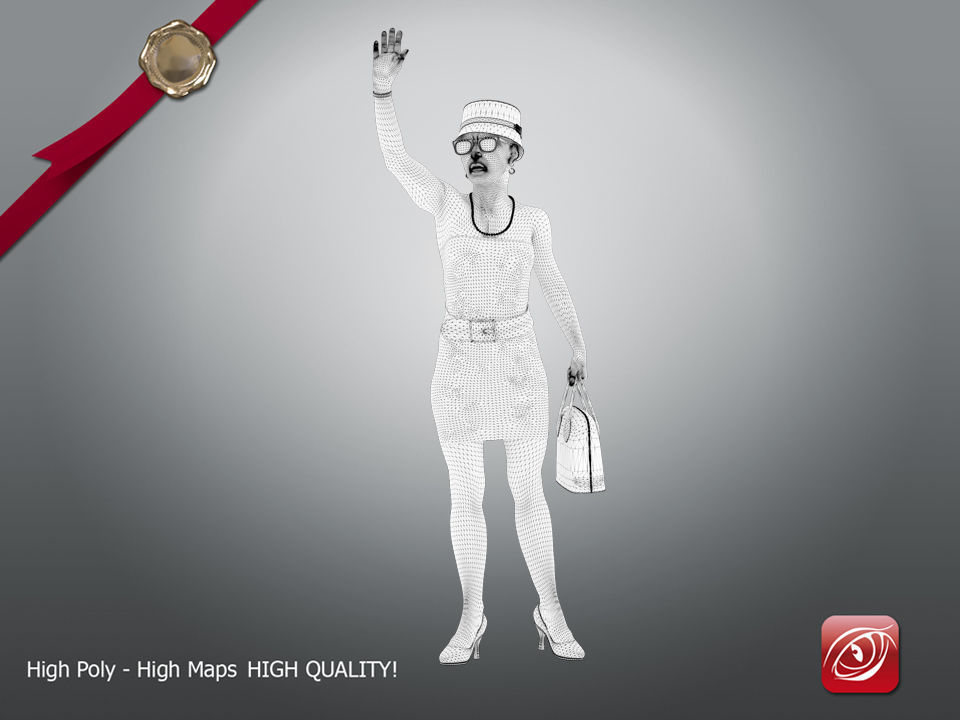 Casual Female A CC 21 30 002 3D model_7