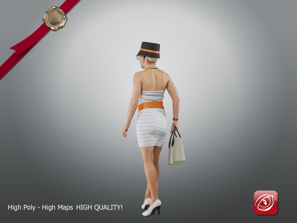 Casual Female A CC 21 30 003 3D model_6