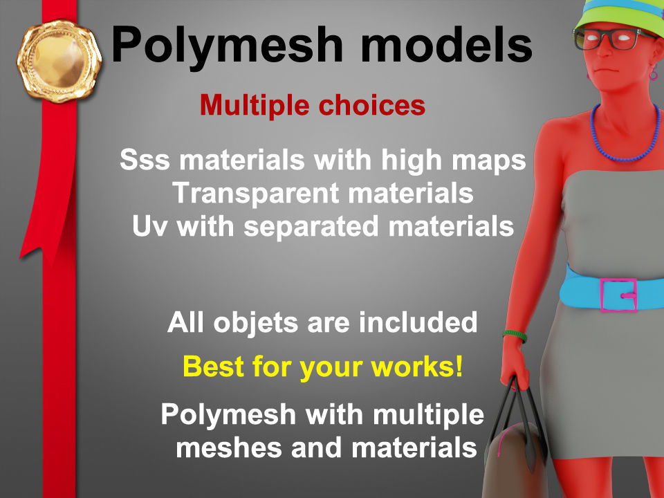 Casual Female A CC 21 30 003 3D model_10