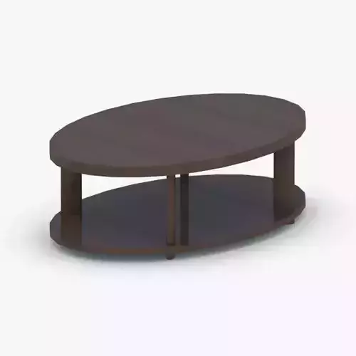 0348 - Coffee Table Low-poly 3D model
