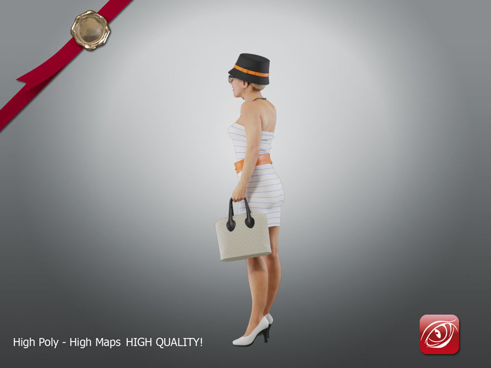 Casual Female A CC 21 30 004 3D model_8