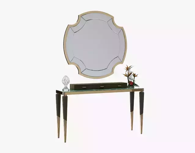 Longhi Odette Console with Graydon Mirror