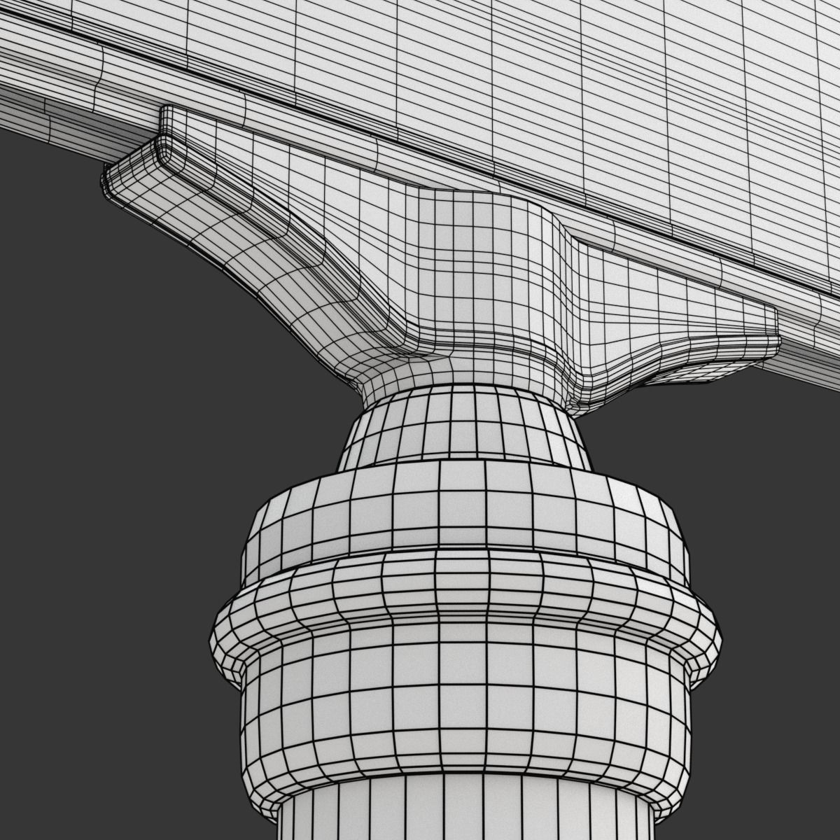 Retro Street Sign 3D model_13