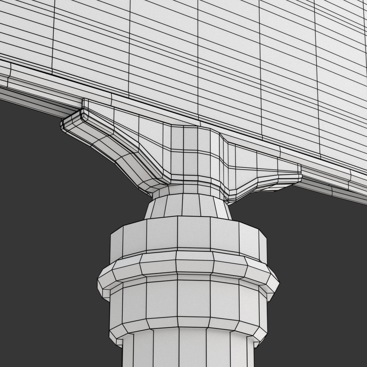 Retro Street Sign 3D model_14