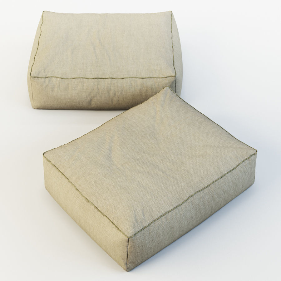 Pouf Kris 3D model_4