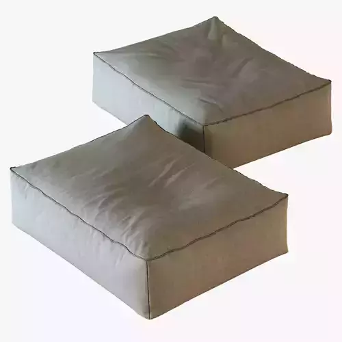 Pouf Kris 3D model
