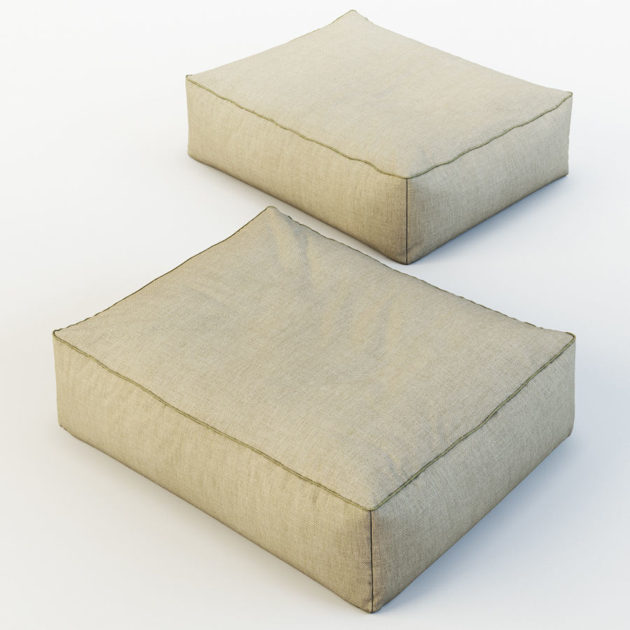 Pouf Kris 3D model_2