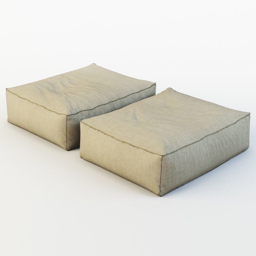 Pouf Kris 3D model_1