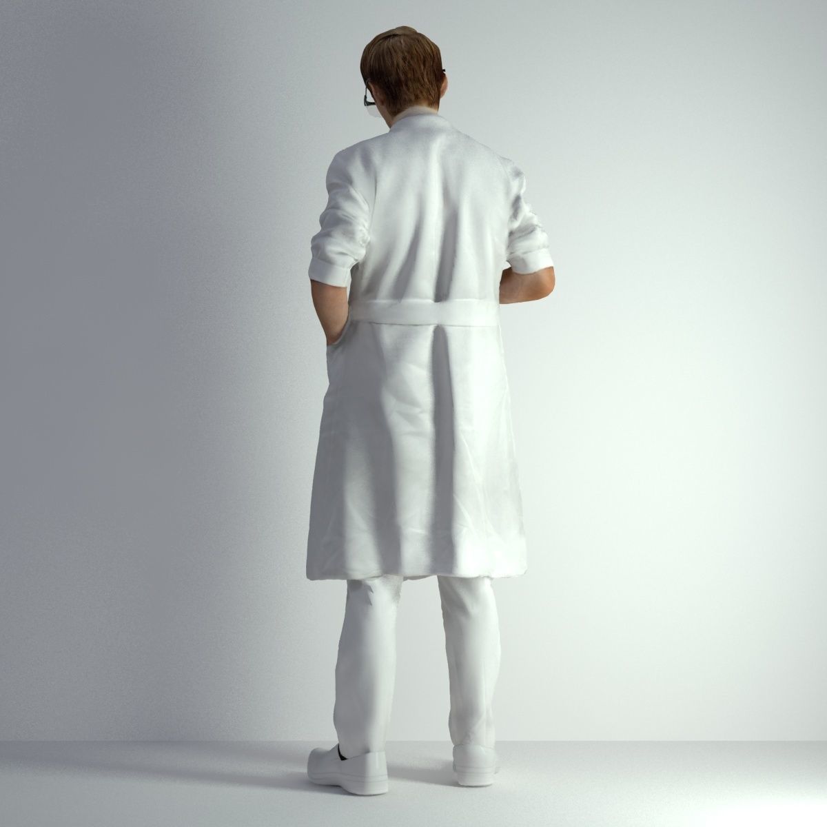 3D Scan Man Scientist 025 3D model_26