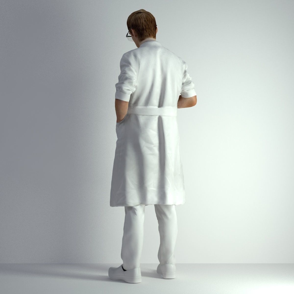 3D Scan Man Scientist 025 3D model_27