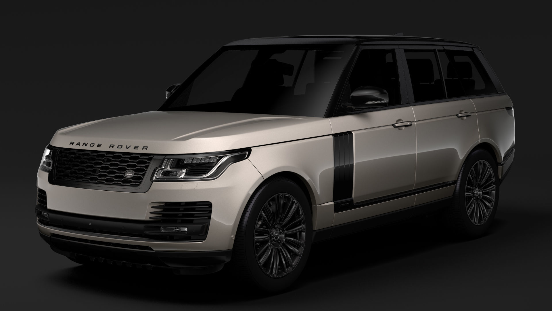 Range Rover Autobiography Hybrid L405 2018 3D model_5