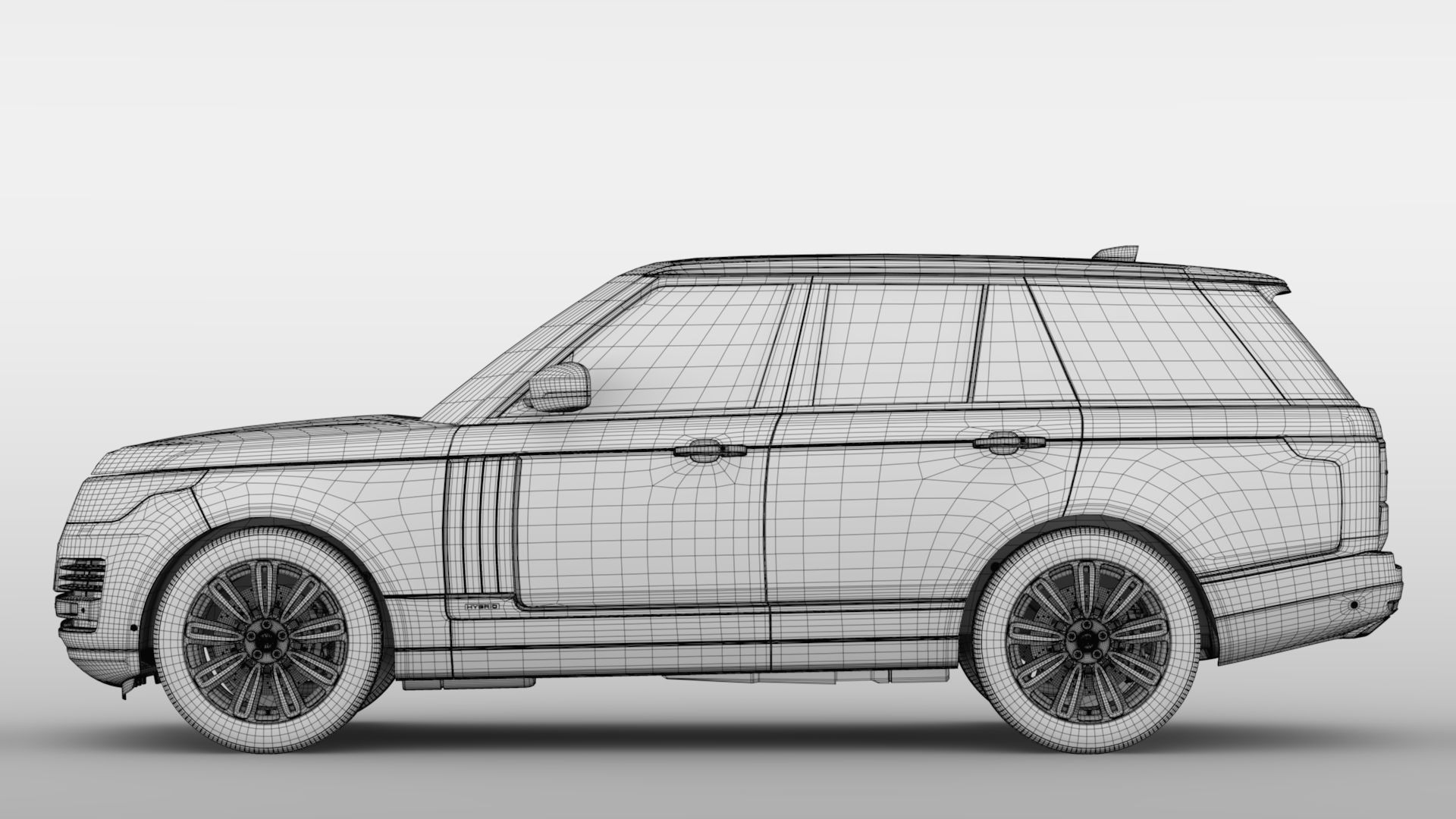 Range Rover Autobiography Hybrid L405 2018 3D model_21