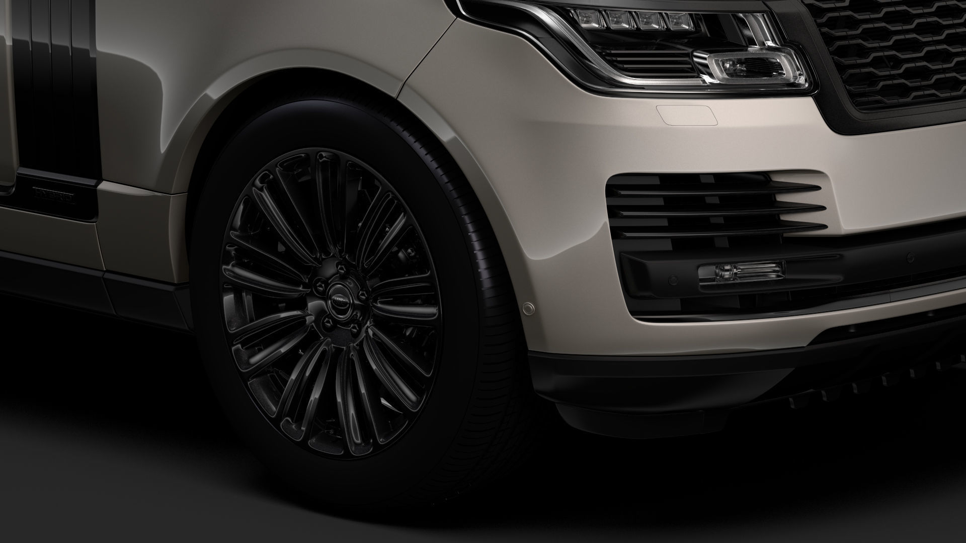 Range Rover Autobiography Hybrid L405 2018 3D model_2
