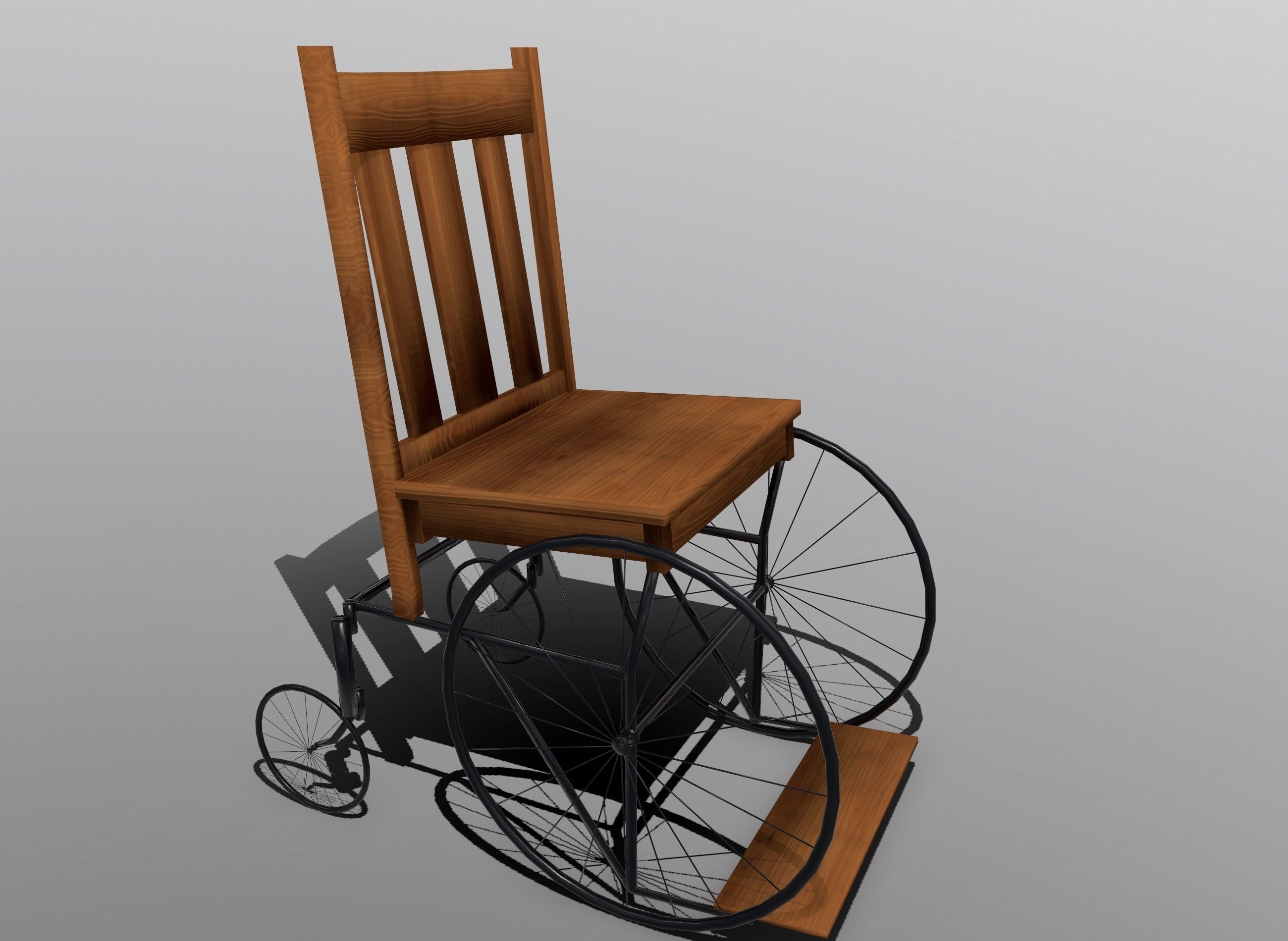 Franklin Delano Roosevelt stylized rigged animated 3Dcharacter Low-poly 3D model_8