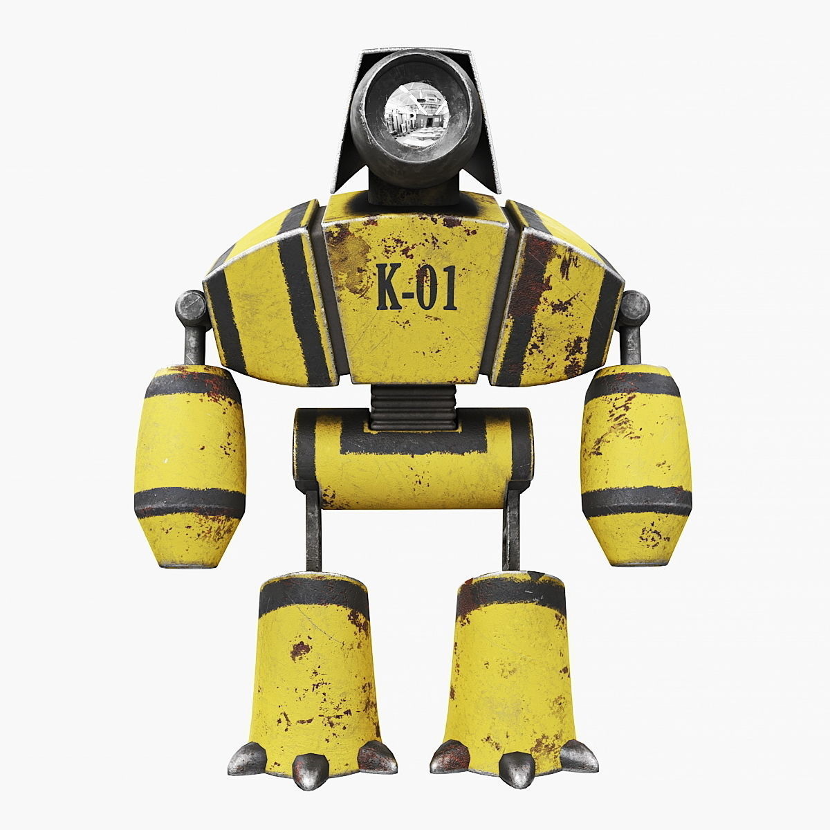 Robot K-01 3D model_2