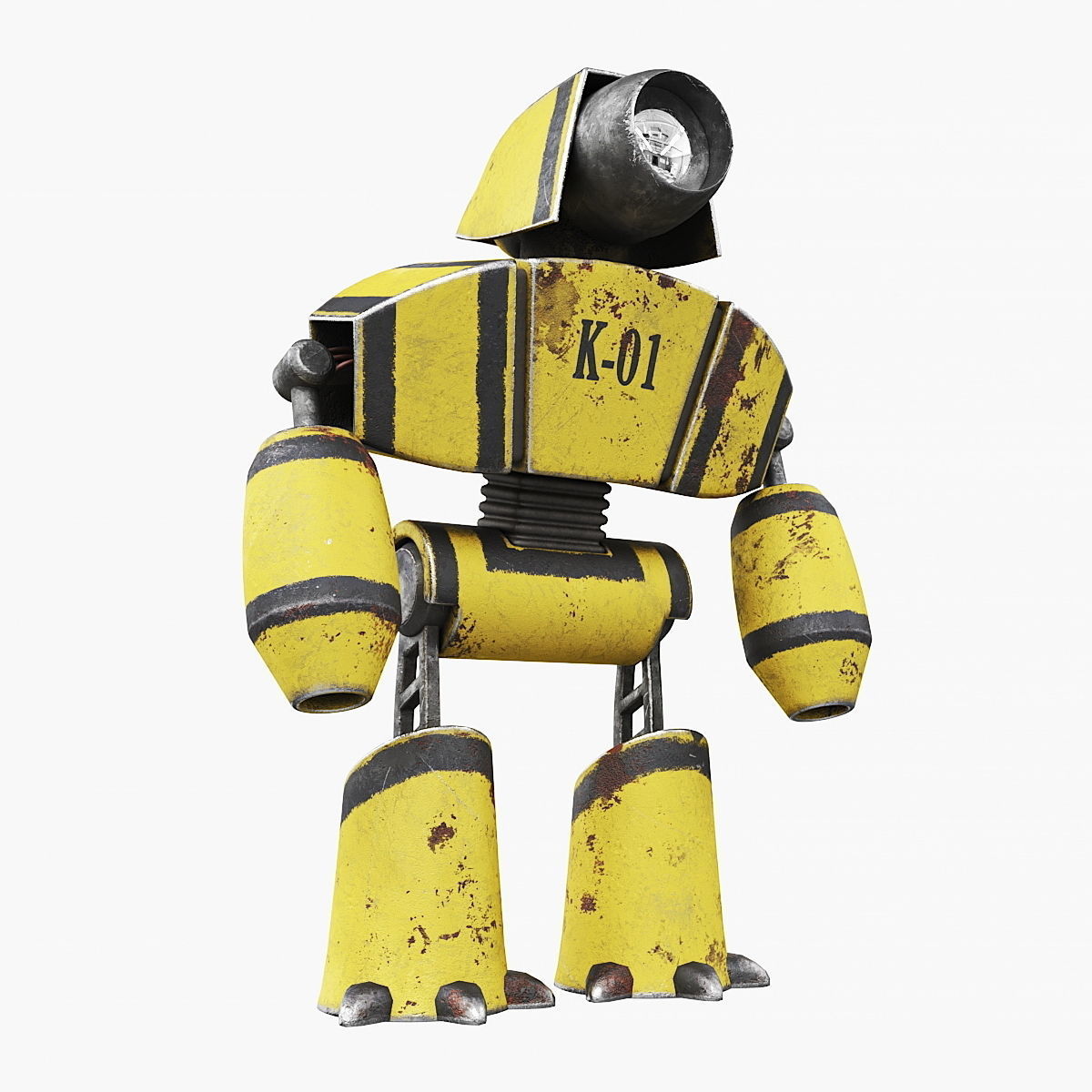 Robot K-01 3D model_1
